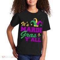 It's Mardi Gras Y'all New Orleans Celebration Kids T-Shirt thumb 2