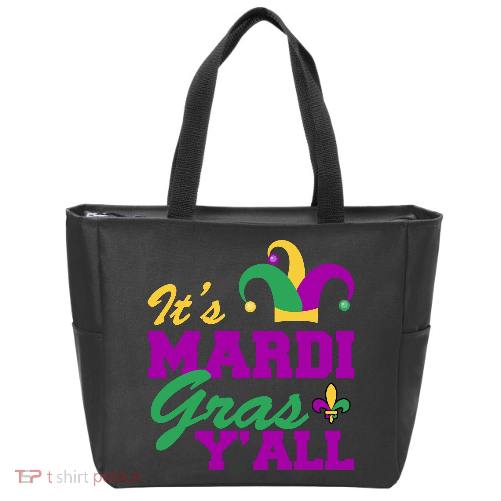 It's Mardi Gras Y'all New Orleans Celebration Tote Bag