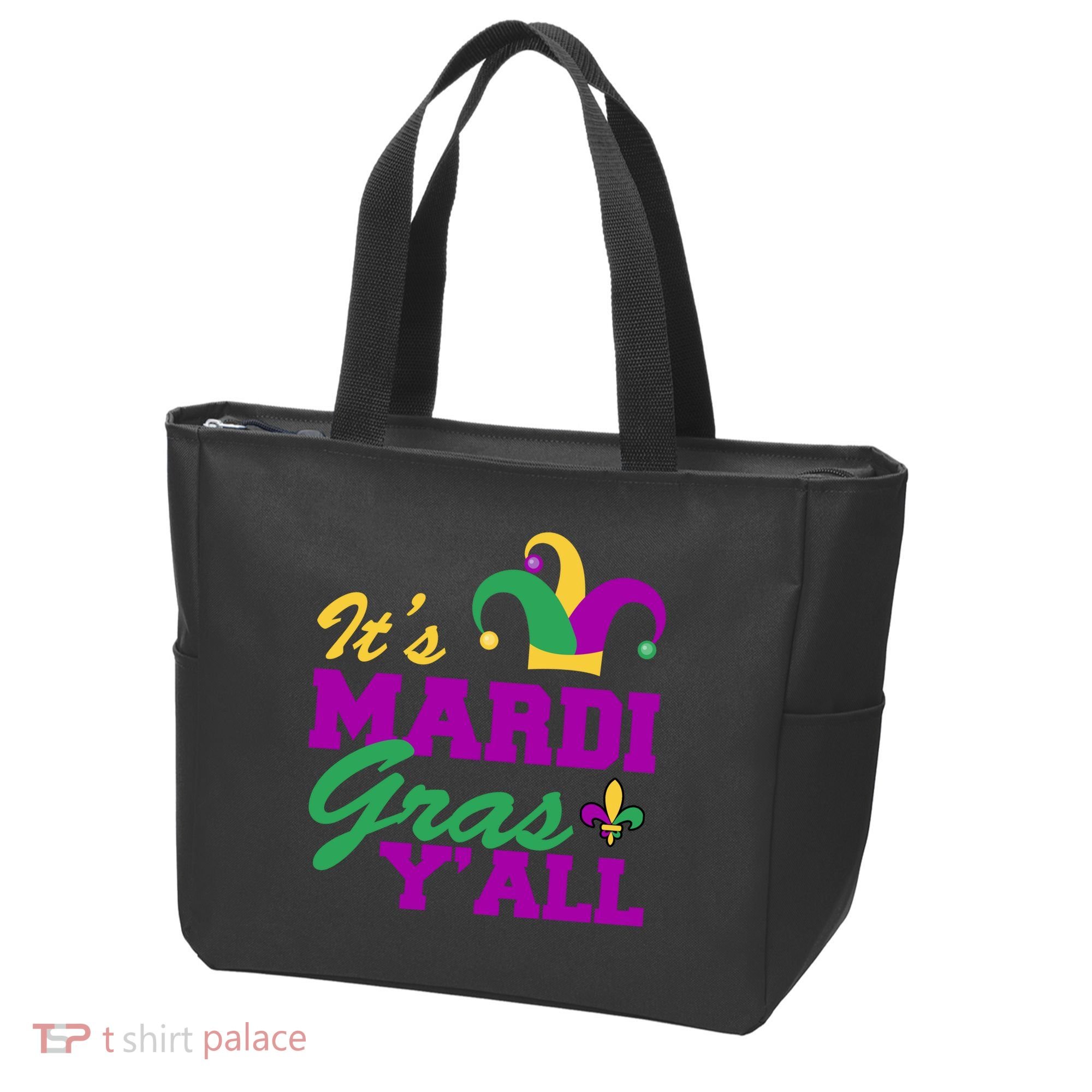It's Mardi Gras Y'all New Orleans Celebration Tote Bag