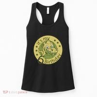 It's My 6th Birthday Dinosaur Women's Tank Top thumb 0