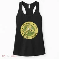 It's My 6th Birthday Dinosaur Women's Tank Top thumb 0