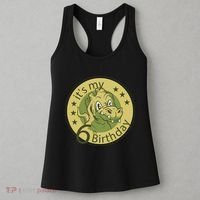 It's My 6th Birthday Dinosaur Women's Tank Top thumb 3