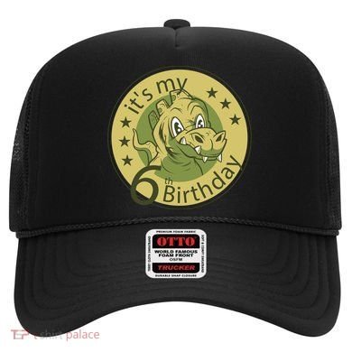 It's My 6th Birthday Dinosaur Hat