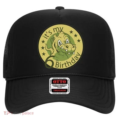 It's My 6th Birthday Dinosaur Hat