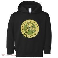 It's My 6th Birthday Dinosaur Toddler Hoodie thumb 0