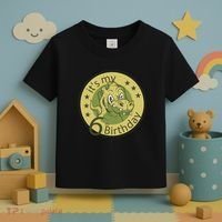 It's My 6th Birthday Dinosaur Toddler T-Shirt thumb 3