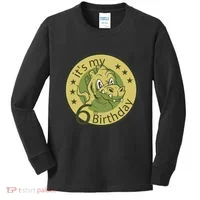 It's My 6th Birthday Dinosaur Kids Long Sleeve Shirt thumb 0