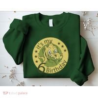 It's My 6th Birthday Dinosaur Sweatshirt thumb 2