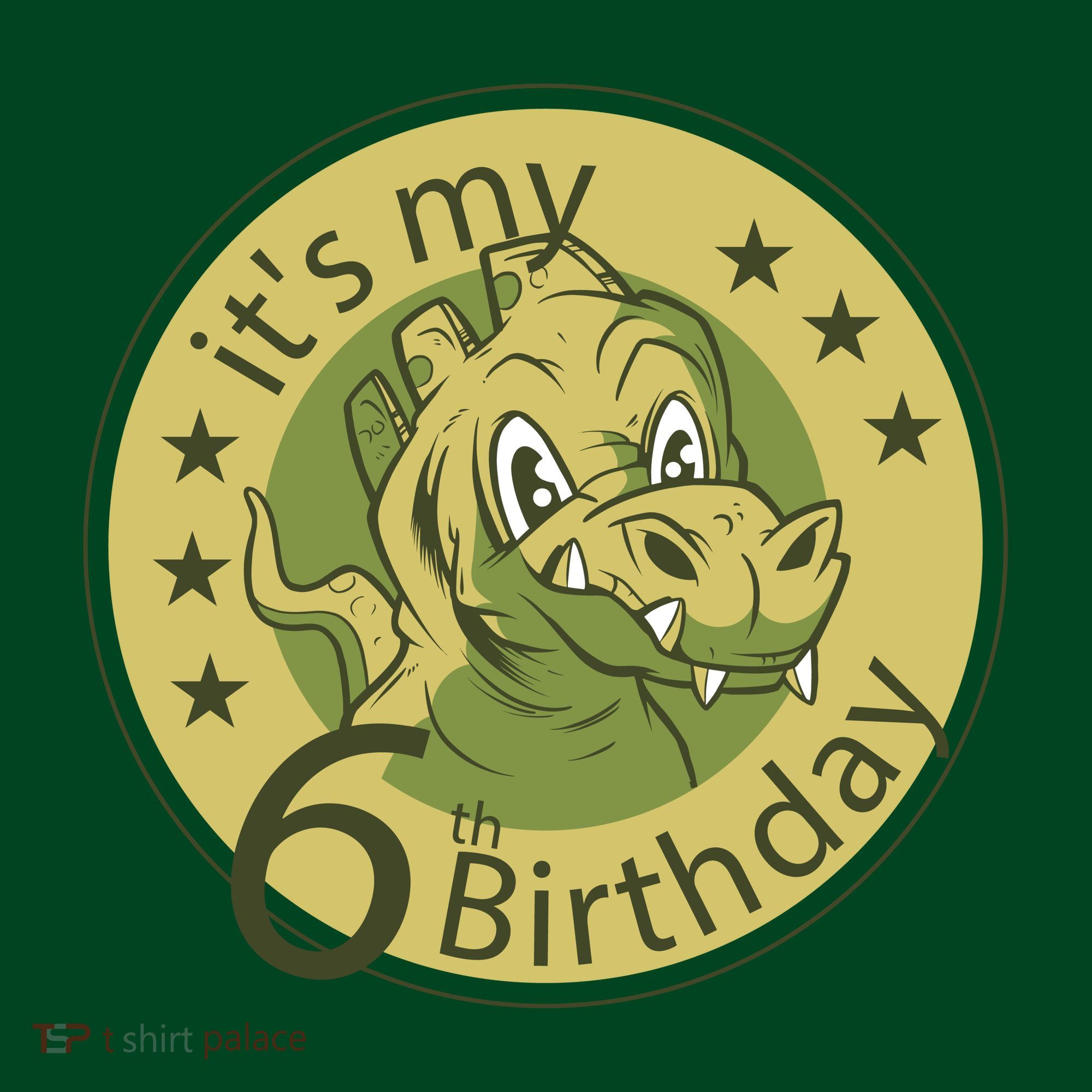 It's My 6th Birthday Dinosaur Mousepad