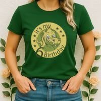 It's My 6th Birthday Dinosaur Women's T-Shirt thumb 2