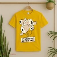 It's My Birthday And I'm On A Roll T-Shirt thumb 2