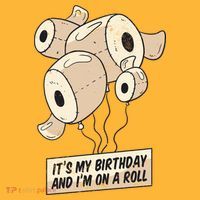 It's My Birthday And I'm On A Roll Hat thumb 2