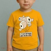 It's My Birthday And I'm On A Roll Toddler T-Shirt thumb 2