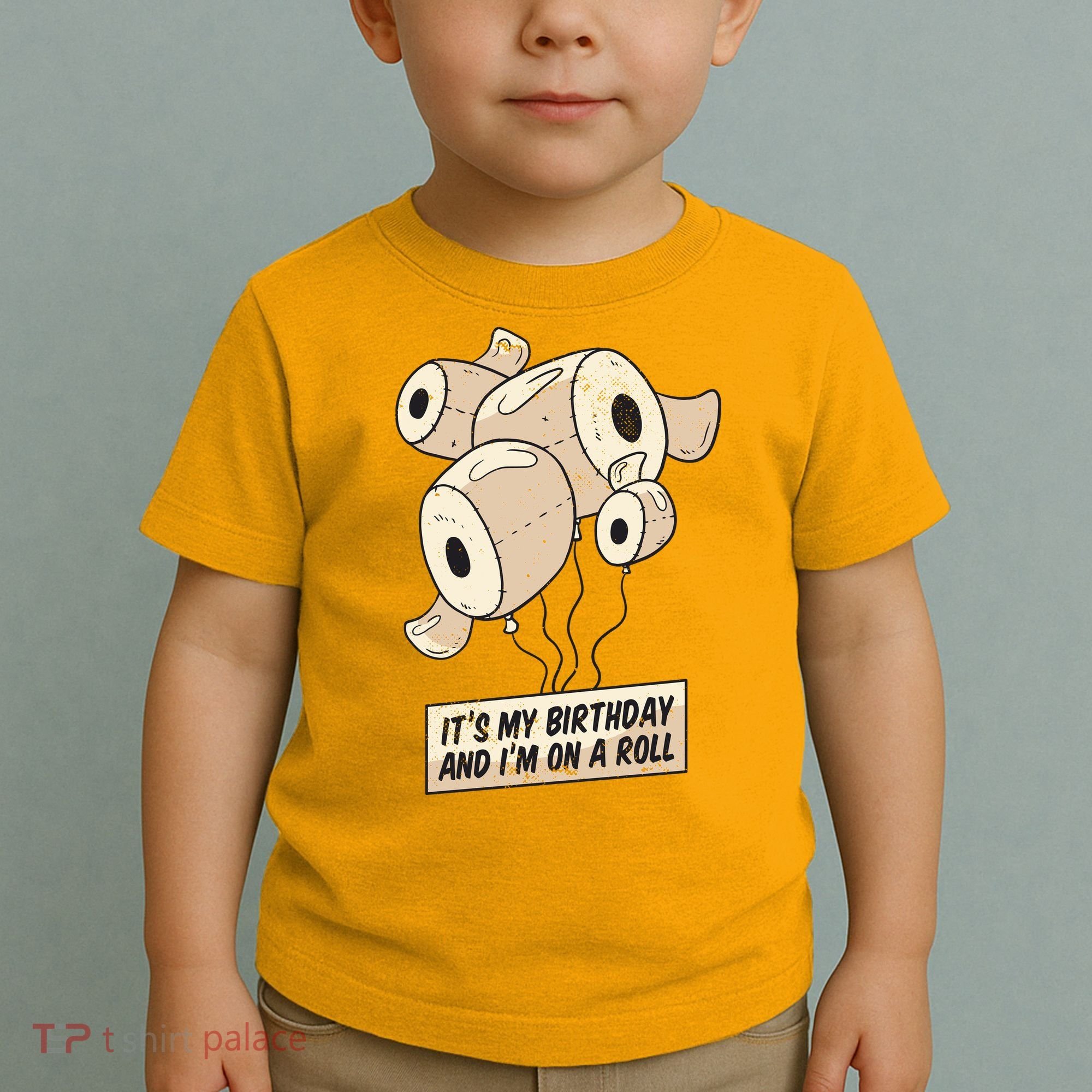It's My Birthday And I'm On A Roll Toddler T-Shirt