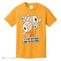 It's My Birthday And I'm On A Roll Kids T-Shirt thumb 0