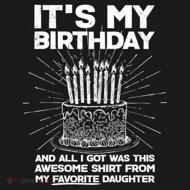It's My Birthday Awesome Favorite Daughter Toddler Zip Fleece Hoodie