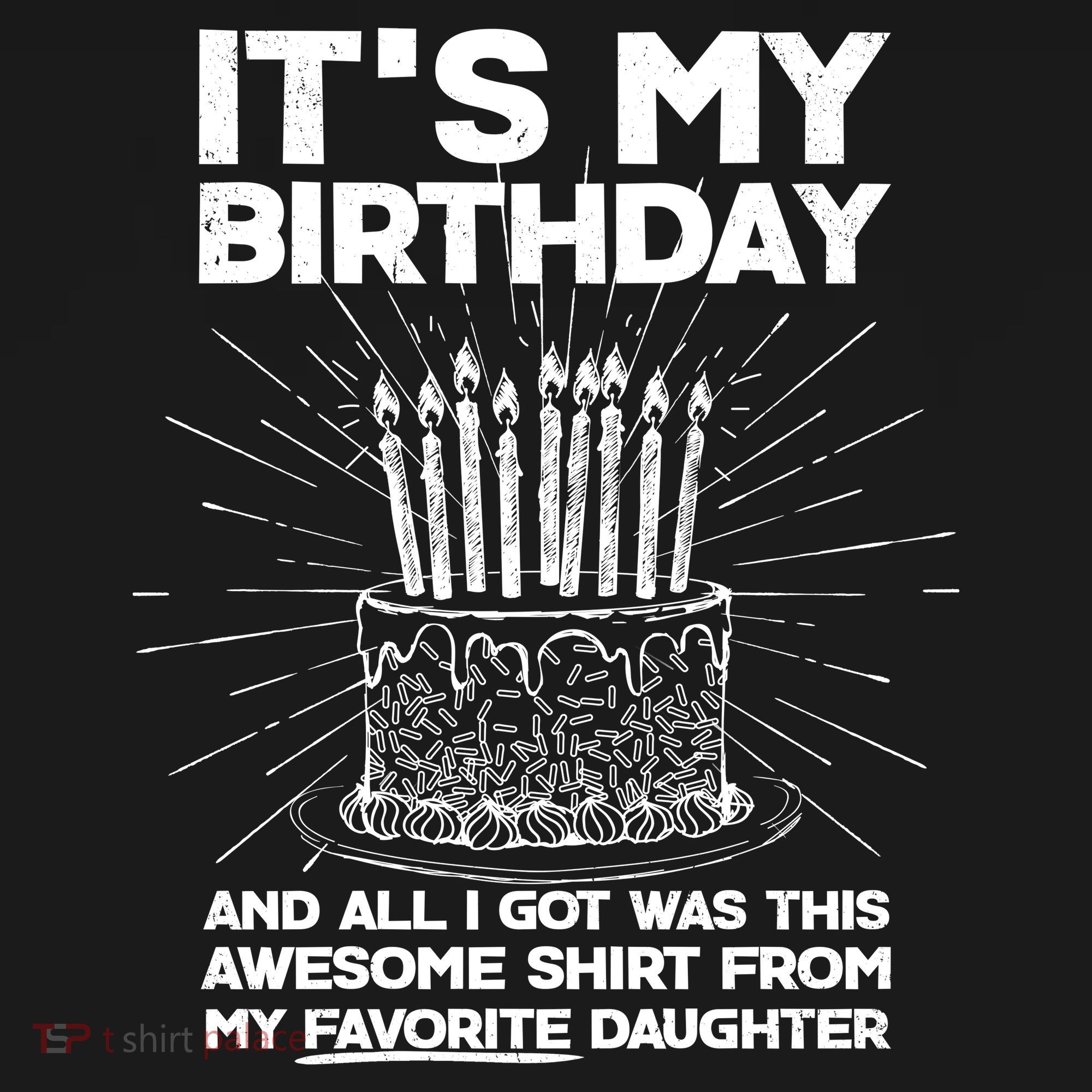 It's My Birthday Awesome Favorite Daughter Bucket Hat