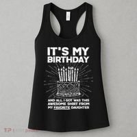 It's My Birthday Awesome Favorite Daughter Women's Tank Top thumb 3