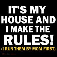 It's My House And I Make The Rules! Ornament thumb 1
