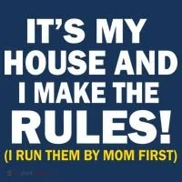 It's My House And I Make The Rules! Toddler Hoodie thumb 2