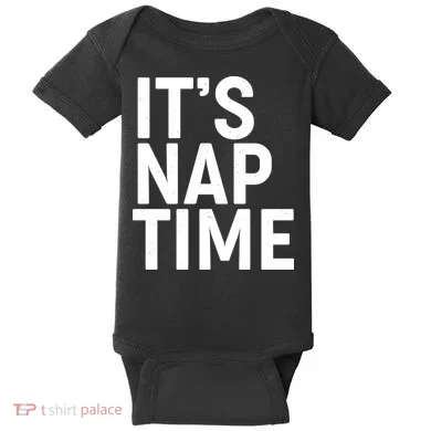 It's Nap Time Baby Bodysuit