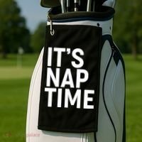 It's Nap Time Golf Towel thumb 2