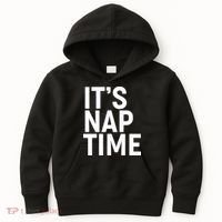 It's Nap Time Kids Hoodie thumb 0