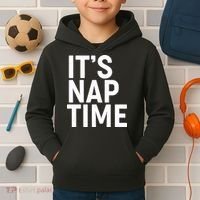 It's Nap Time Kids Hoodie thumb 2