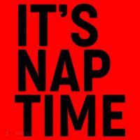 It's Nap Time Santa Hat thumb 1