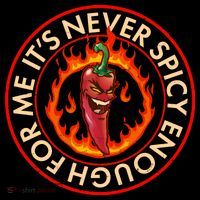It's Never Spicy Enough For Me Evil Hot Chili Pepper Ornament thumb 1
