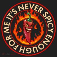 It's Never Spicy Enough For Me Evil Hot Chili Pepper Hat thumb 2