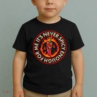 It's Never Spicy Enough For Me Evil Hot Chili Pepper Toddler T-Shirt thumb 2