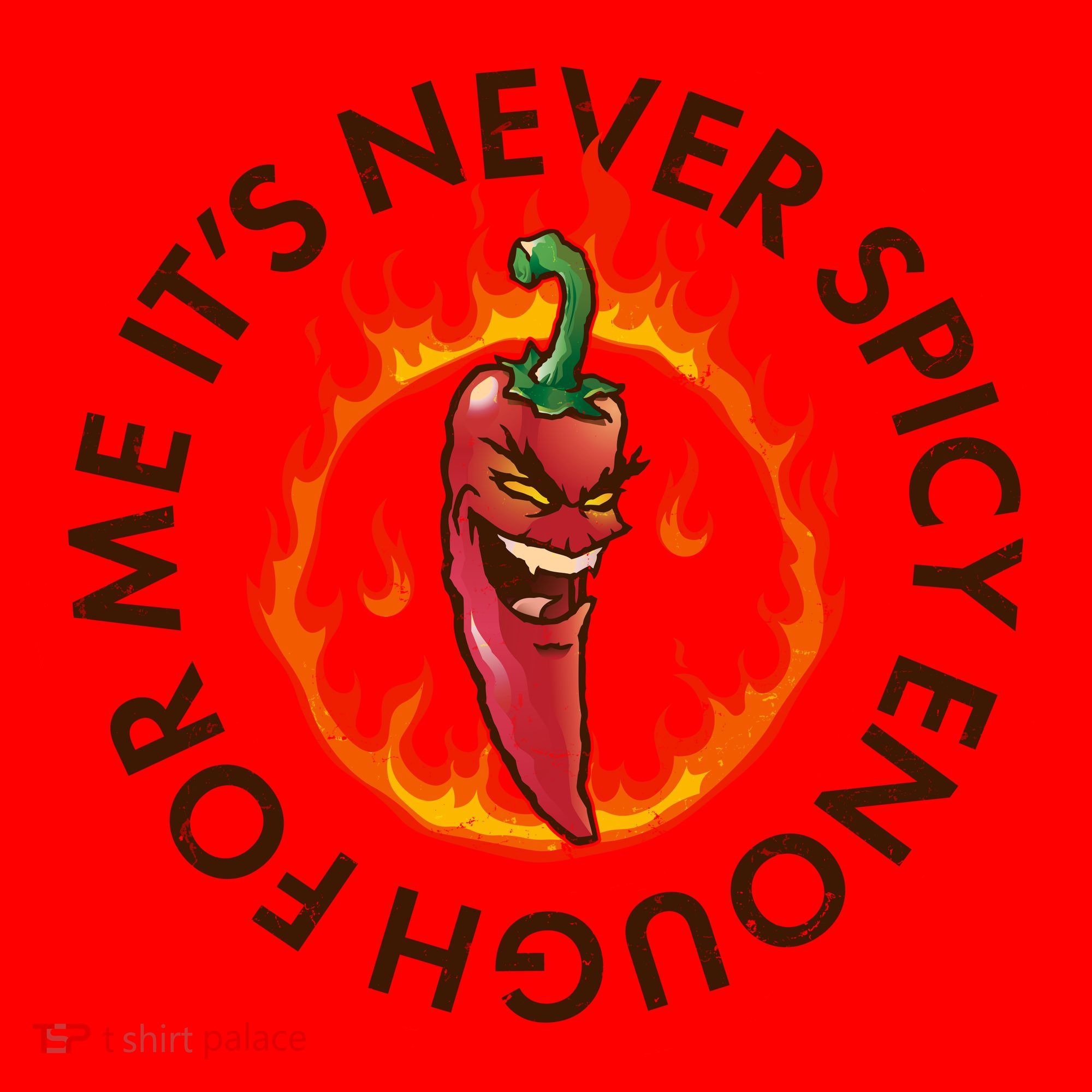 It's Never Spicy Enough For Me Evil Hot Chili Pepper Santa Hat