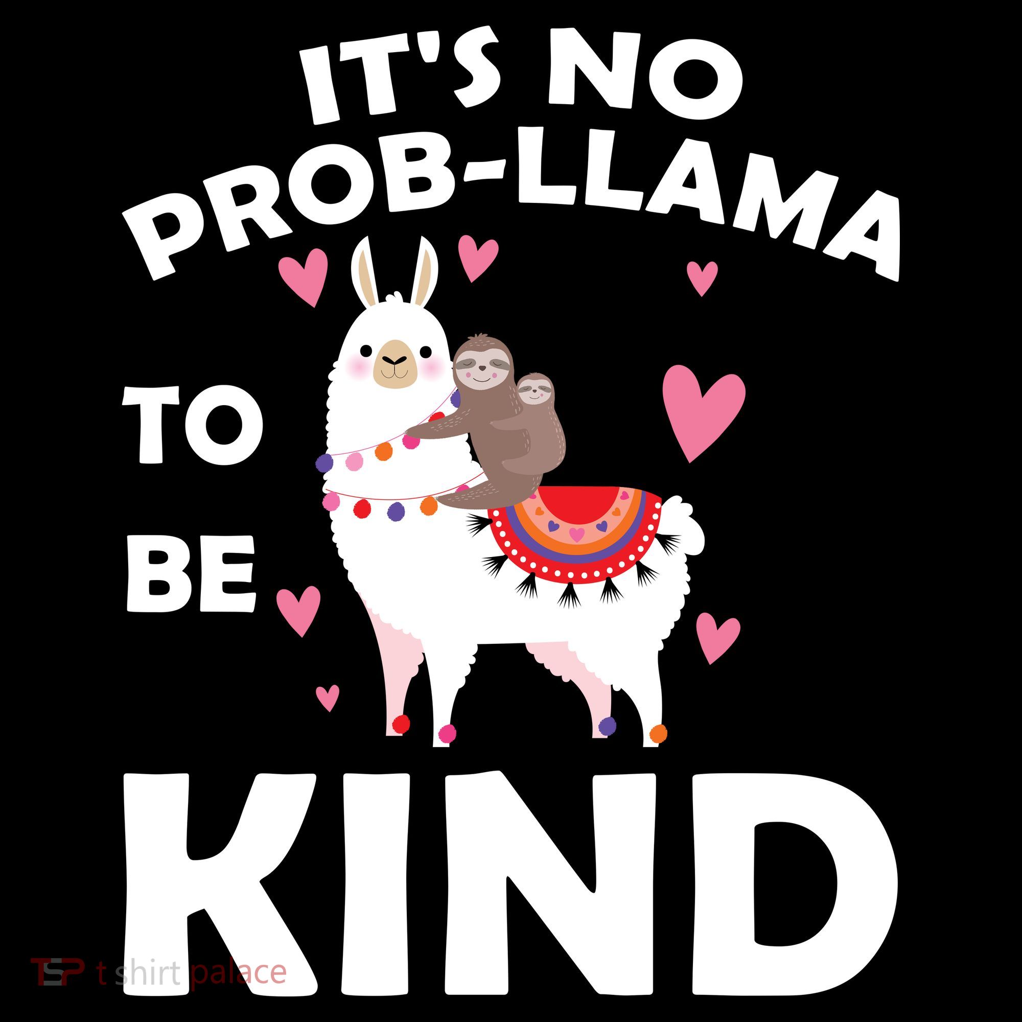 Its No Prob-Lama To Be Kind Doggie Tank