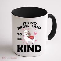 Its No Prob-Lama To Be Kind Coffee Mug thumb 1