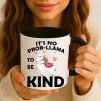 Its No Prob-Lama To Be Kind Coffee Mug thumb 3