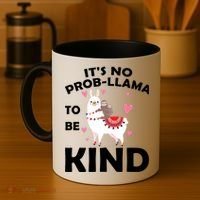 Its No Prob-Lama To Be Kind Coffee Mug thumb 4