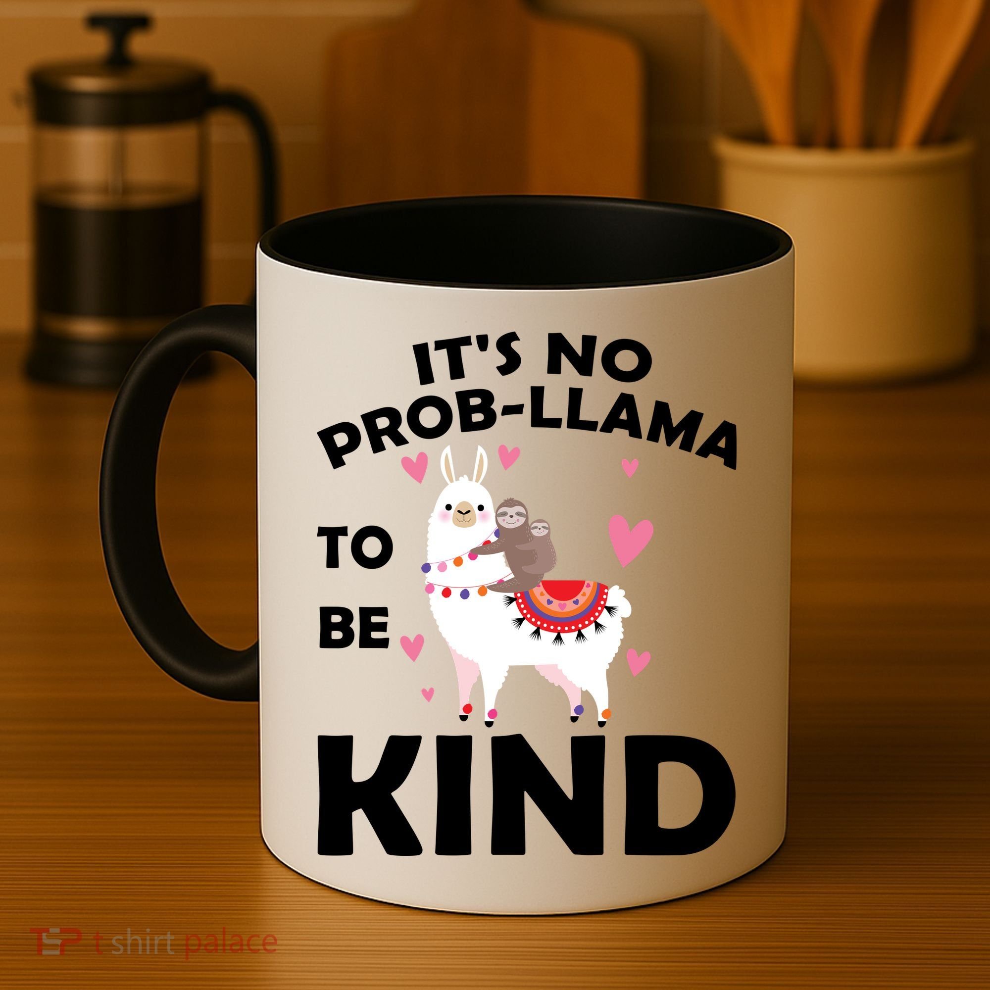 Its No Prob-Lama To Be Kind Coffee Mug