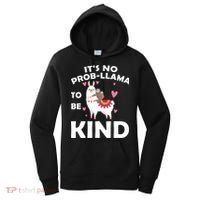 Its No Prob-Lama To Be Kind Women's Hoodie thumb 0