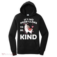 Its No Prob-Lama To Be Kind Women's Hoodie thumb 0