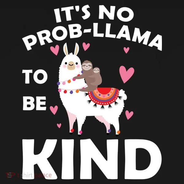 Its No Prob-Lama To Be Kind Women's Hoodie