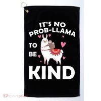 Its No Prob-Lama To Be Kind Golf Towel thumb 0