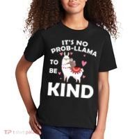 Its No Prob-Lama To Be Kind Kids T-Shirt thumb 2