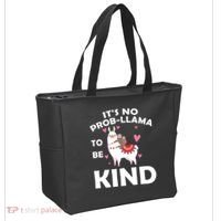 Its No Prob-Lama To Be Kind Tote Bag thumb 2