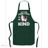 Its No Prob-Lama To Be Kind Apron thumb 0