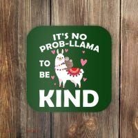Its No Prob-Lama To Be Kind Coaster thumb 0