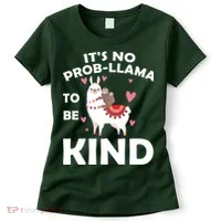 Its No Prob-Lama To Be Kind Women's T-Shirt thumb 0