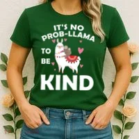 Its No Prob-Lama To Be Kind Women's T-Shirt thumb 2