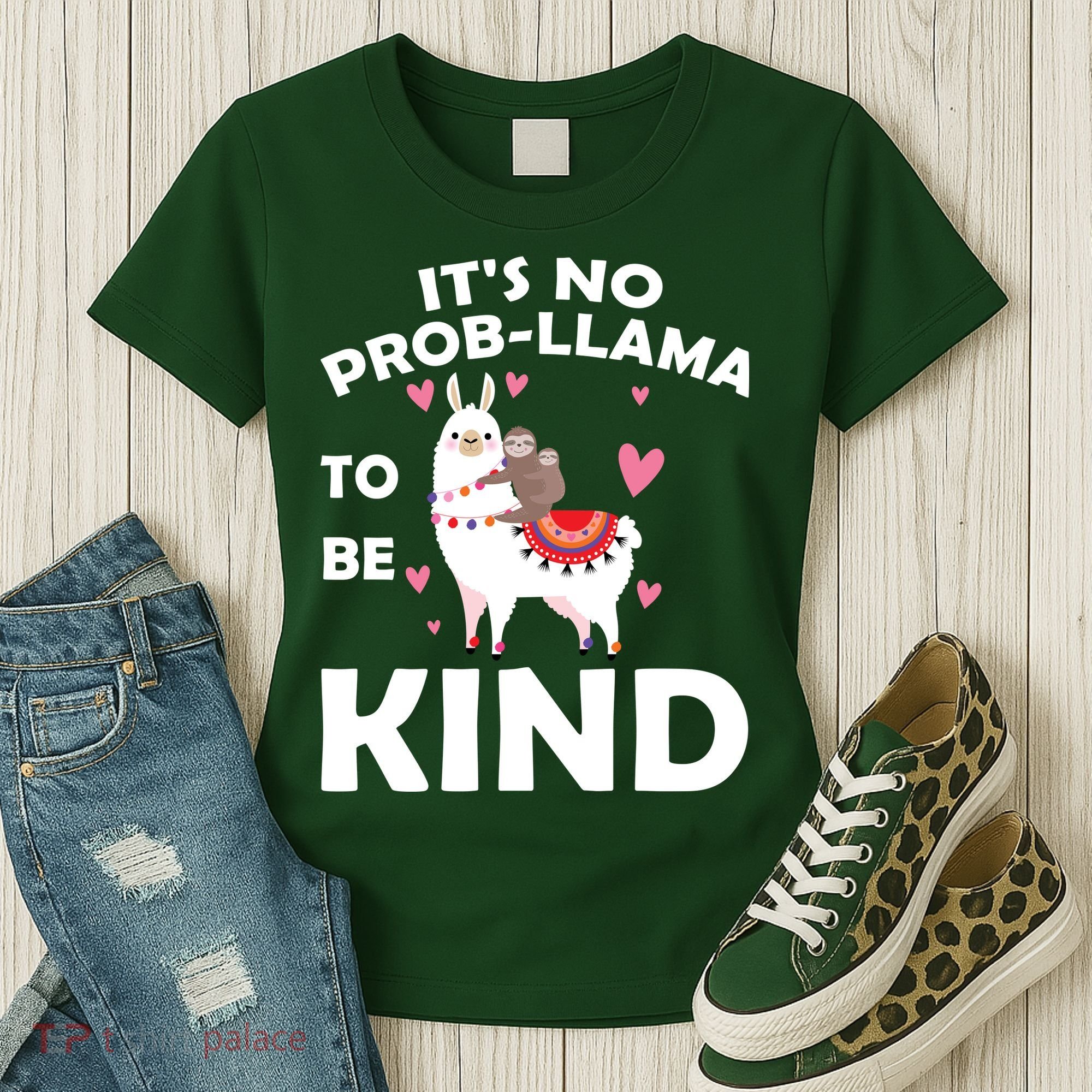 Its No Prob-Lama To Be Kind Women's T-Shirt