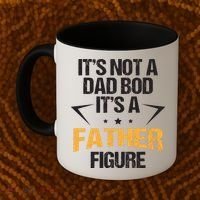 It's Not A Dad Bod Fathers Day Funny  Coffee Mug thumb 2
